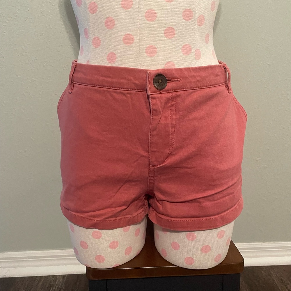 Express Shortie low rise Sz 12 in rust/red color. Maybe worn once